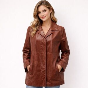 Express vintage leather jacket
